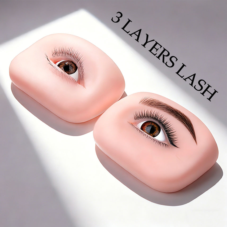 Eyelash Extension Open Eye - Nuevo maniquí de entrenamiento para la