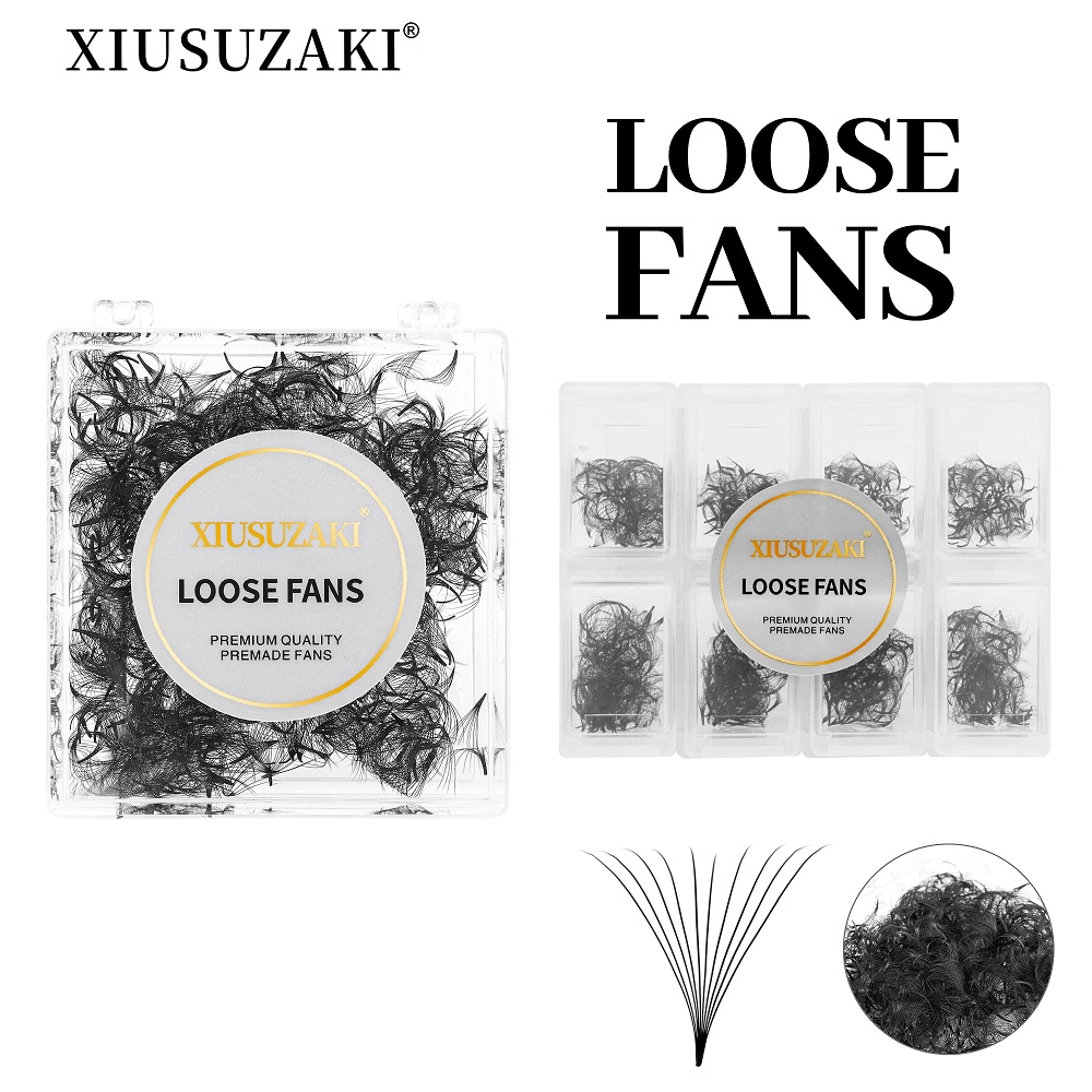 Eyelash Extension Medium - XIUSUZAKI-extensiones de pestañas postizas, Base puntiaguda,