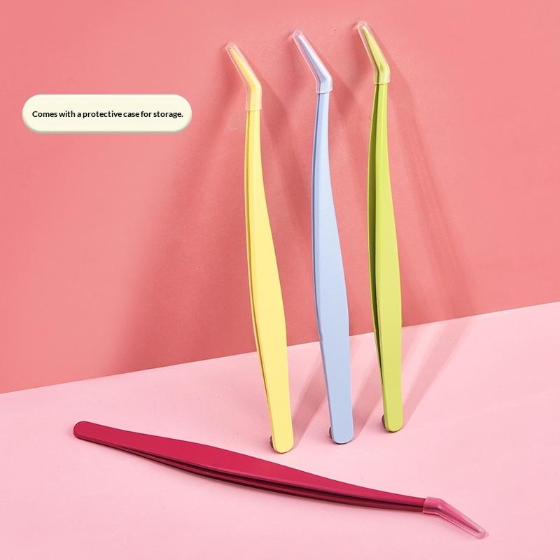 Lash Extension Tweezers - Pinza de Acero Inoxidable para Injerto
