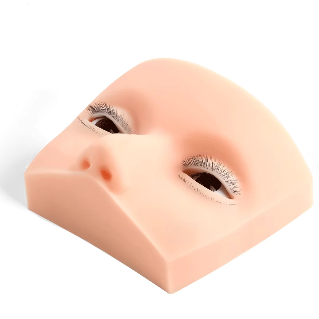 Eyelash Extension Open Eye - Mini maniquí de 4 capas para