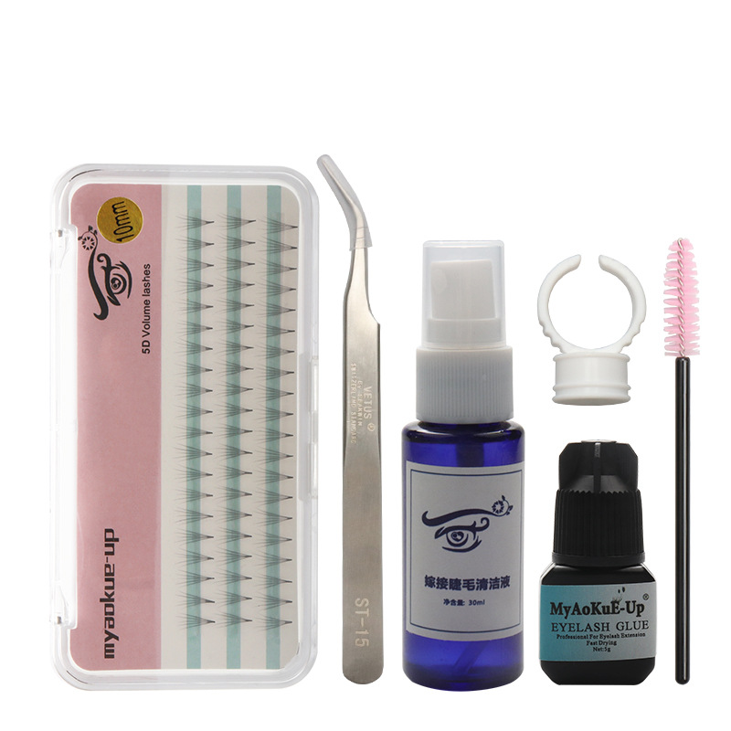 Kit de Extensión de Pestañas D - Eyelash Extension Open Eye reseña y precio