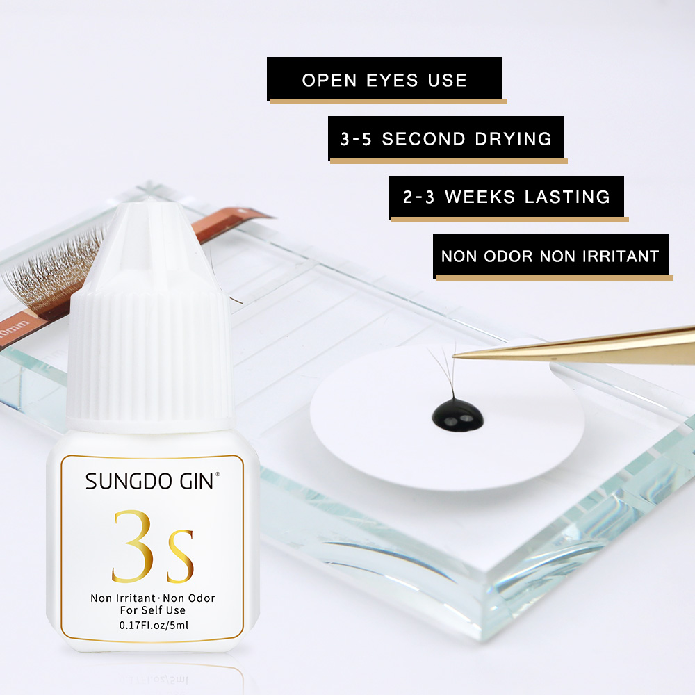 Pegamento para extensión de pe - Eyelash Extension Open Eye reseña y precio
