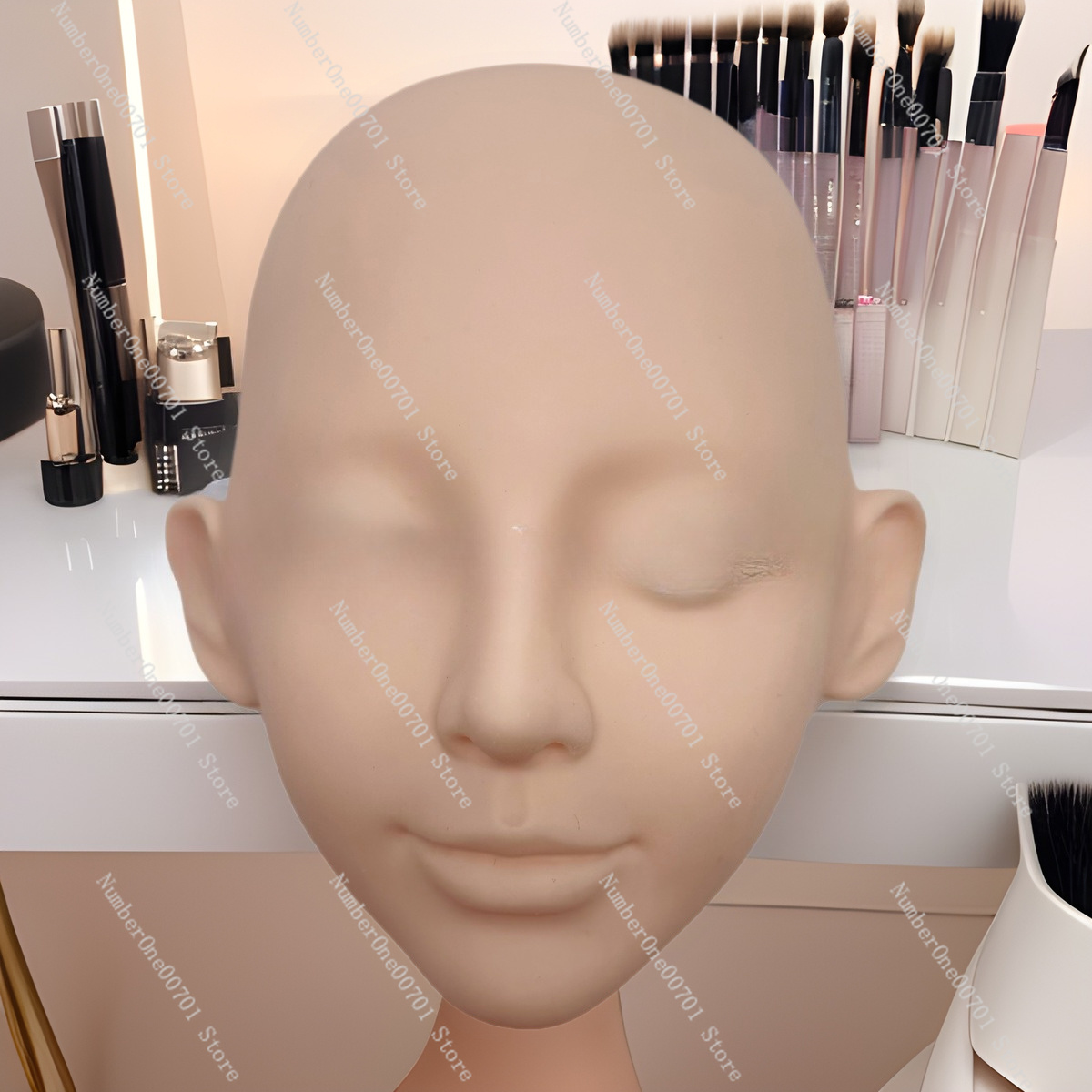 Cabeza de Maniquí de Silicona  - Eyelash Extension Open Eye reseña y precio