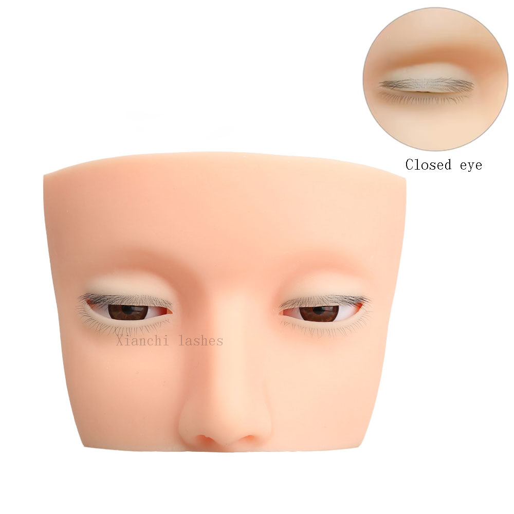 Cabeza de maniquí de 4 capas p - Eyelash Extension Open Eye reseña y precio