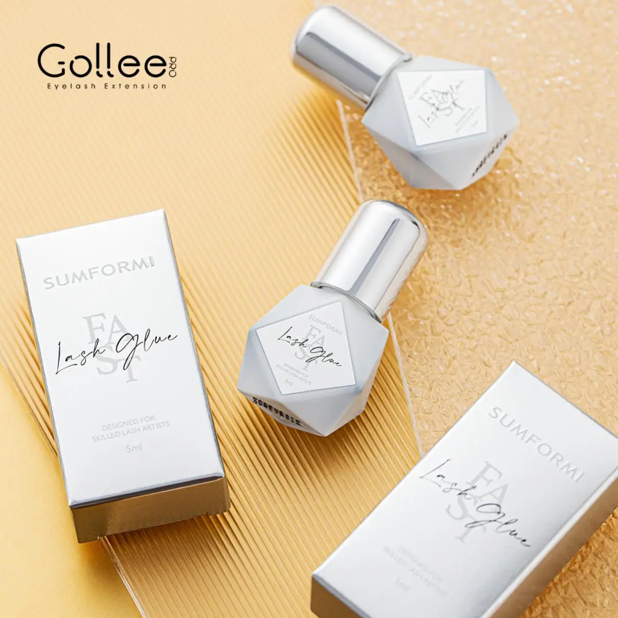 5 botellas de pegamento para p - Eyelash Extension Open Eye reseña y precio