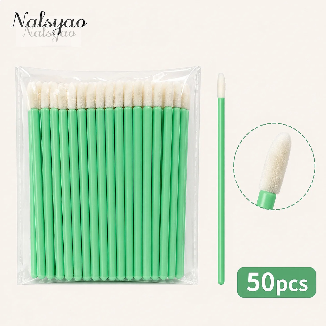 50/500 piezas de aplicadores d - Eyelash Extensions reseña y precio