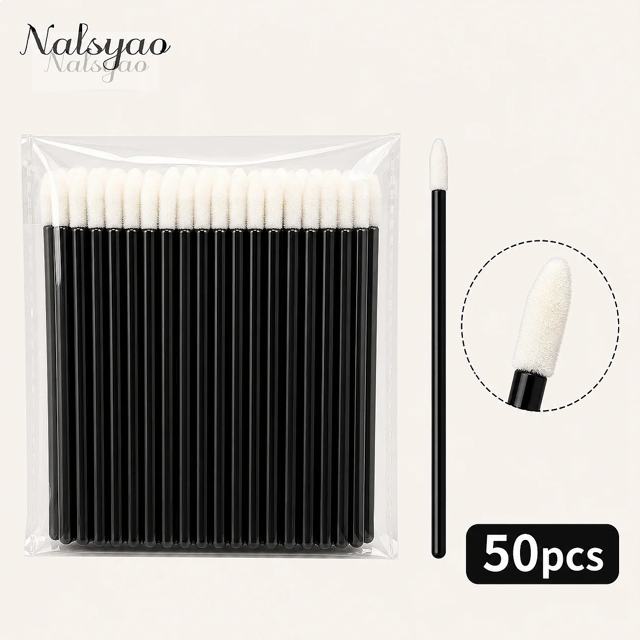 50/500 piezas de aplicadores d - Eyelash Extensions reseña y precio