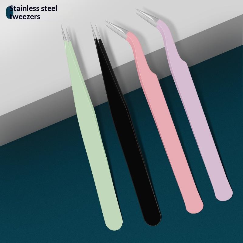 Nuevas Pinzas de Acero Inoxida - Lash Extension Tweezers reseña y precio