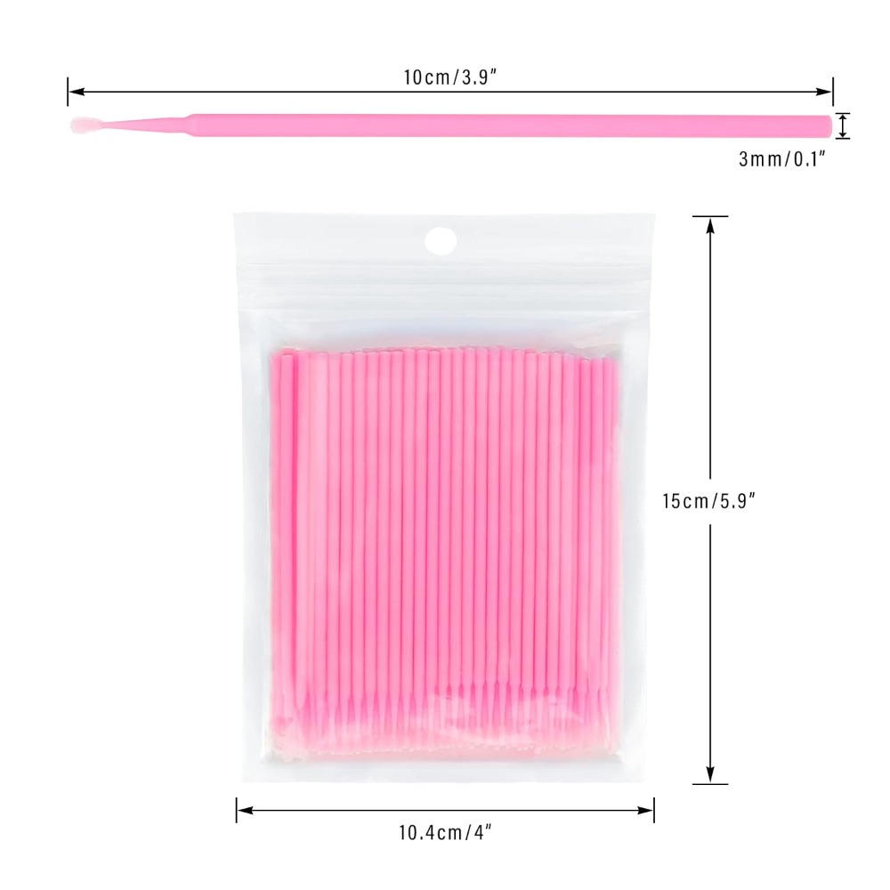 500 unidades de hisopos de alg - Eyelash Extensions reseña y precio