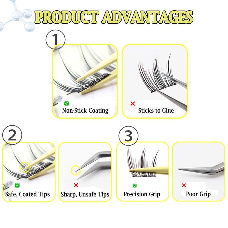 Aplicador Antiadherente para P - Lash Extension Tweezers reseña y precio